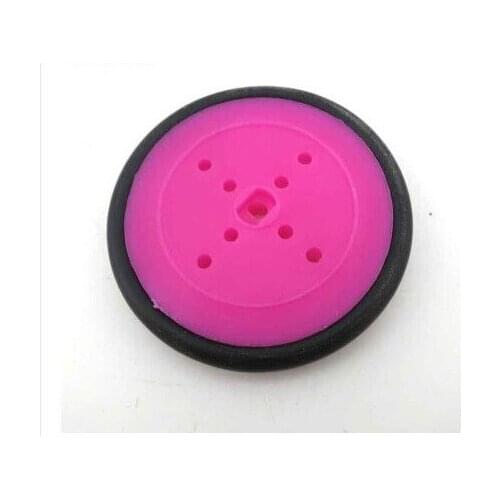 40PCS Combination of small wheels D-hole 2.9MM Use of N20 Motor rubber small pulley wheel tire wheel handmade DIY model toys