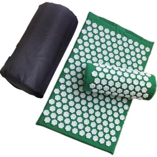 Spike Lotus Acupuncture Massager Cushion Massage Yoga Mat Acupressure Relieve Stress Back Body Pain Spike Mat Acupuncture Mat