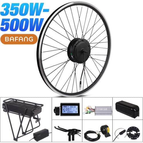 BAFANG 350W 500W 36V 14AH 48V 12AH SWX02 Ebike Electric Bike Conversion Kit Lithium Battery Carrier Rack RM G020.350/500.D DC