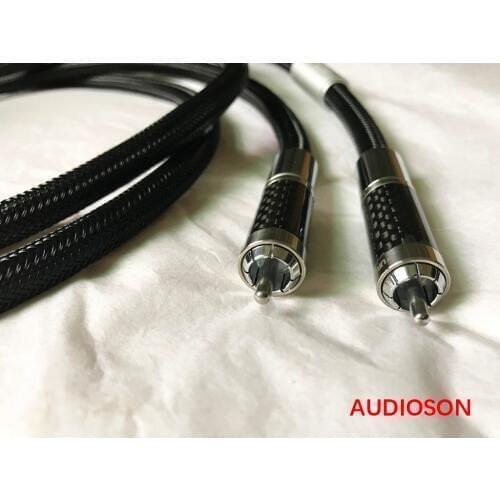 Hi_End-Furutech Lineflux RCA Interconnect Audio Cables with carbon fiber Rhodium plated