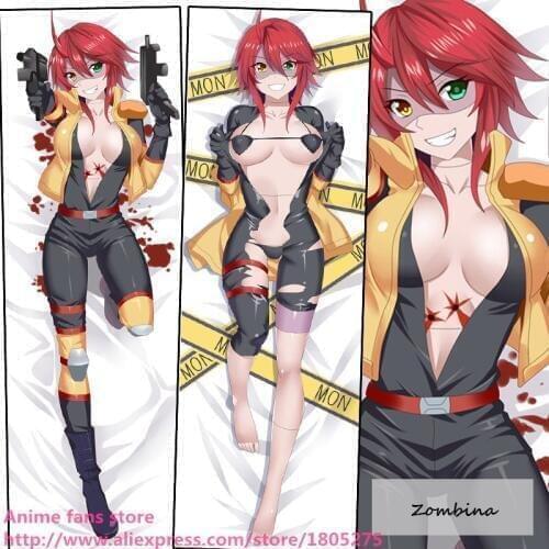 Cool Japanese Anime Monster Musume no Iru Nichijou Zombina Sexy Pillowcase Pillow Case decorative Hugging Body Bedding
