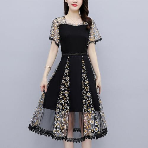 LAKYZUMI Summer Chiffon Dresses