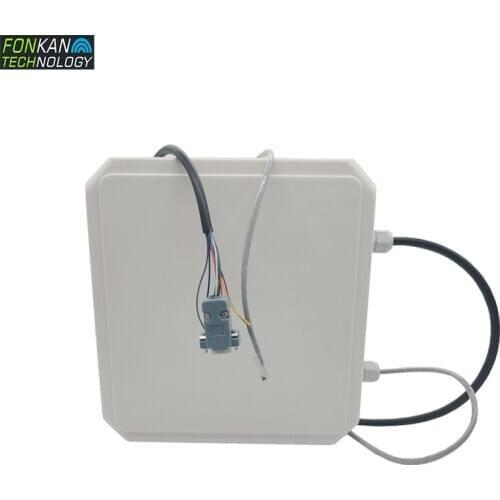 Fonkan rfid long range 18m impinj r2000 reader writer rs232 rj45 wifi trig built-in 9dbi antenna free sdk vehicle parking