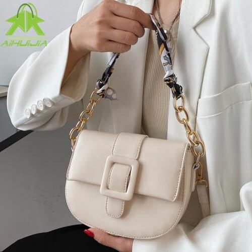 Luxury Designer Summer Handbag PU Leather Crossbody Bags For Women 2021 Solid Color Shoulder Messenger Handbags Small Casual Bag
