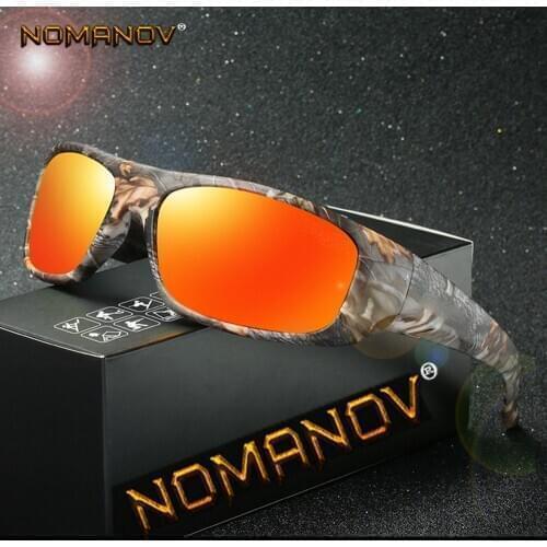 Shield Sports Camo Frame Mirror Myopia Polarized Sunglasses Polarized Sun Glasses Custom Made Minus Prescription Lens -1 To -6