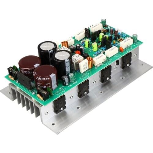 Stereo High Power DIY Speaker Amplifier Board AC24-36V Equipped with Dual Filter Capacitors & Built in Rectifier