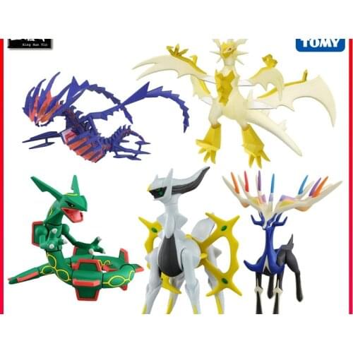 TOMY Pokemon Action Figure Eternatus Zoroark Palkia Rayquaza Large Movable Rare Model Toy