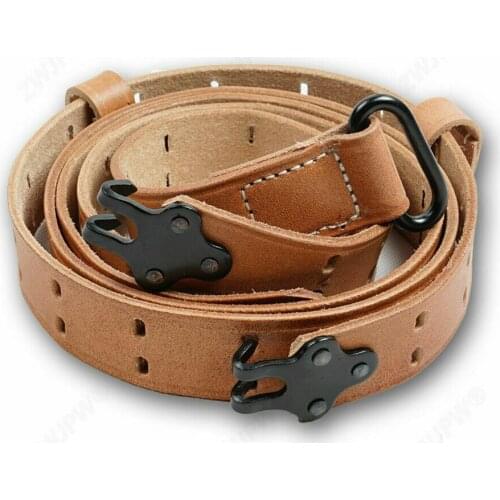 WWII US ARMY M1 GARAND RIFLE M1907 LEATHER RIFLE CARRY SLING COLLECTIBLES OUTDOOR MILITARY WW2