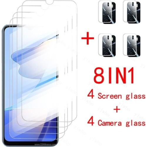 Tempered Glass For OPPO A16 Screen Protector Protective Films for OPPO A16 A15 A12 A95 A94 A93 A74 A73 A72 Camera lens glass