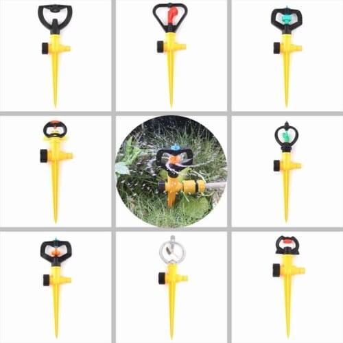 1Pcs Irrigation Spray Nozzle 1/2'' 3/4'' Male Thread Garden Drip Sprinkler 360 Rotary Greenhouse Watering Sprinkler