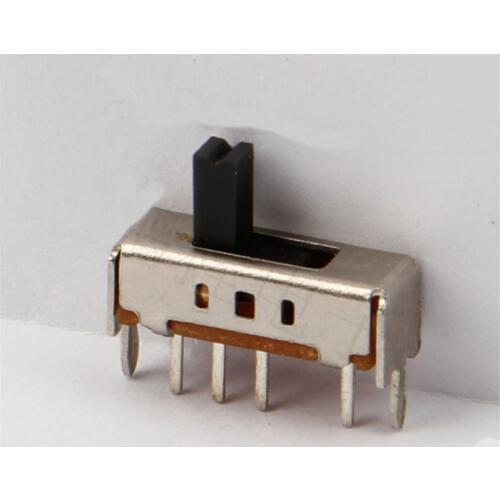 10pcs 3-speed toggle switch 2 fixed foot vertical with shrapnel balls