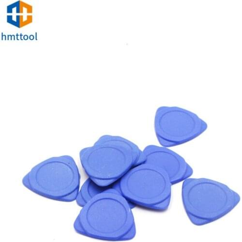 10Pcs/lot Thin Slim Plastic Guitar Picks Triangle Mobile Phone Pry Opening Tool Set Repair Tools For Phone Hand Repair Tools