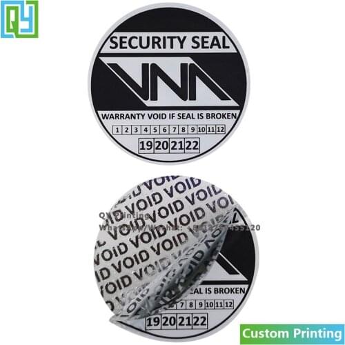 1000pcs 50x50mm Free Shipping Custom Security Label Sticker Box Seal Machine Security Void Open Safty Sticker