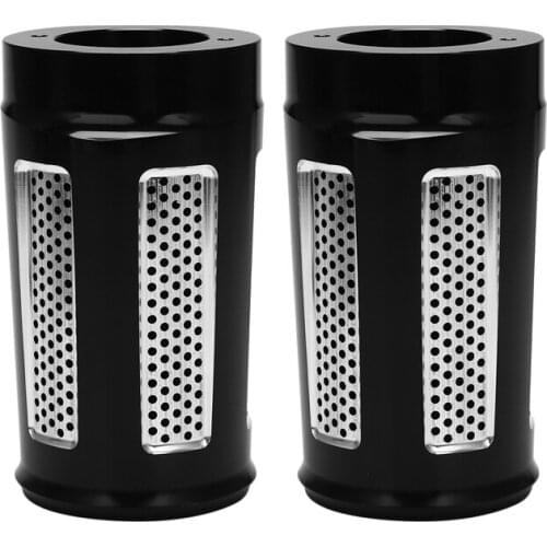 2PCS Motorcycle Shock Absorber Gliding Shock Absorber Decoration Cover Front Fork Shock Absorber Tube