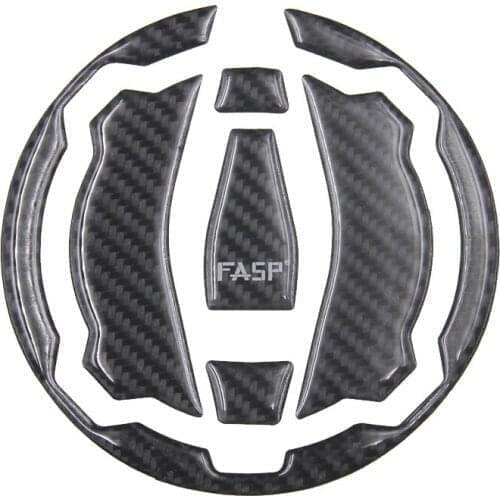 5D Carbon Fibe Waterproof Motorcycle Gas Cap Protect Fuel Tank Sticker Decal For Kawasaki Z650 Z900 Versys X300 Ninja650