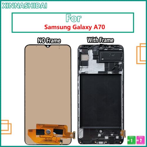 6.7" LCD Display For Samsung Galaxy A70 A705 A705F SM-A705MN LCD Display Touch Screen Digitizer Assembly Replacement