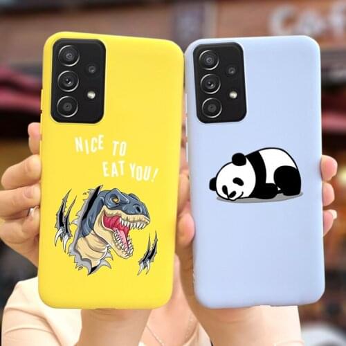 For Samsung Galaxy A72 Case SM-A725F Soft Silicone Funda Cute Fashion Phone Cases For Samsung A72 A 72 5G A726B Back Cover Coque