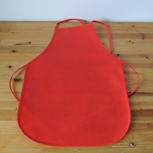 Childrens apron kids painting clothes kindergarten art disposable non-woven apron child