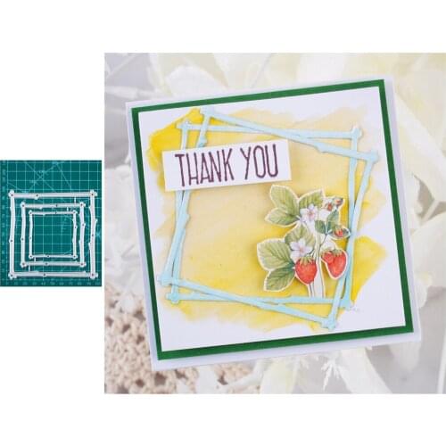 InLoveArts Branch Frame Metal Cutting Dies Stencil DIY Scrapbooking Album Paper Card Embossing Crafts Decor New Dies For 2021