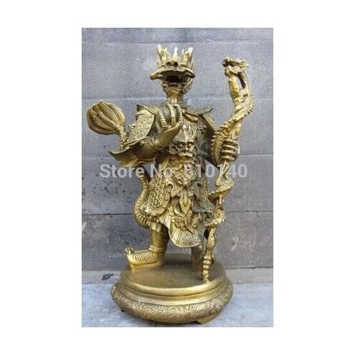 Chinese Folk Culture Handmade Copper Bronze Statue Saraswati Goddess Buddha Crafts Home Furnishing Arts pure copper