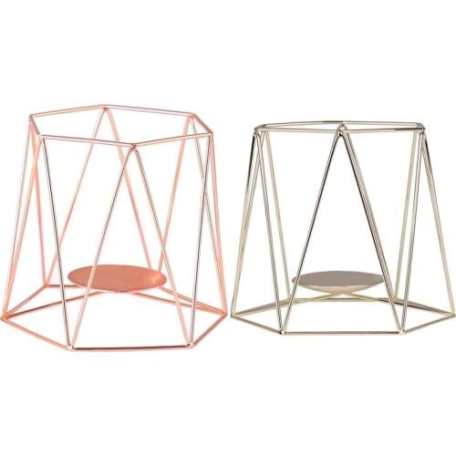 Best Nordic Candle Holders, Iron Romantic Incense Candle Holders, Simple European-Style Decorative Metal Candle Cup