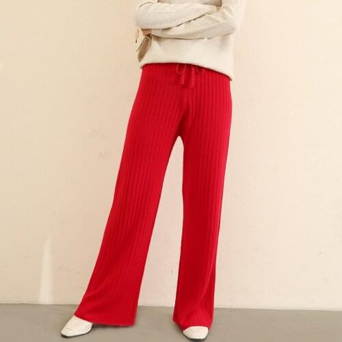 Menca sheep Women's Wide Trousers