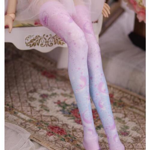 NEW Lovely Printing Phantom color Thigh stocking/Socks BJD 1/4 MDD 1/3 SD Doll Socks Accessories