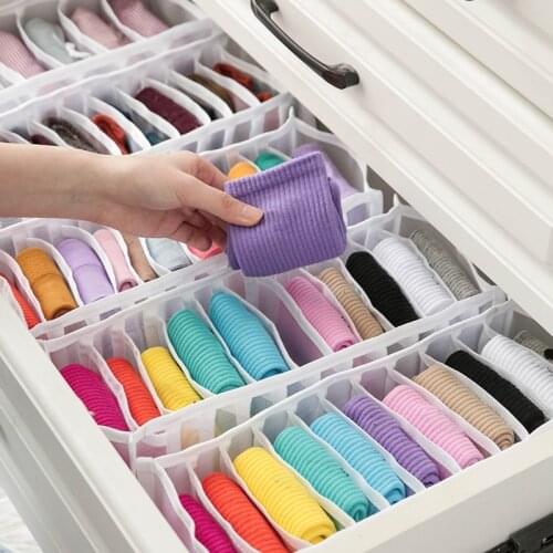 Underwear Bra Organizer Storage Box Drawer Closet Organizers Divider Boxes For Underwear Scarves Socks Bra