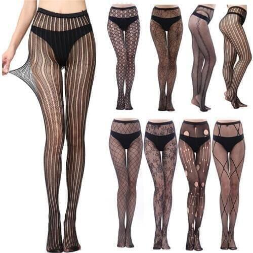 Sexy Fishnet Women Pantyhose Tights Collant Femme Sexy Medias Hollow Out Stockings Tights Hosiery Stockings Pantyhose for Female