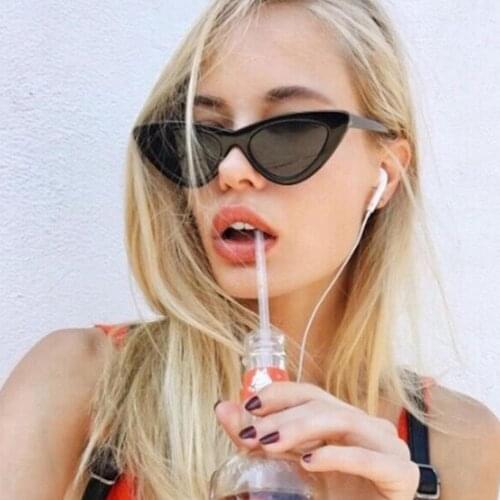 Cat Eye Cycling Sunglasses Women Brand Designer Triangle Sun Glasses Female Lens Shades Summer Streetwear Eyewear UV400