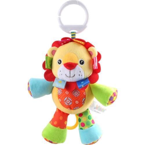 SOZZY Kids Baby Toys 0-12 Months For Newborn Baby Rattles Animal Plush Stroller Mobiles Pram Bed Hanging Toy Educational Juguete