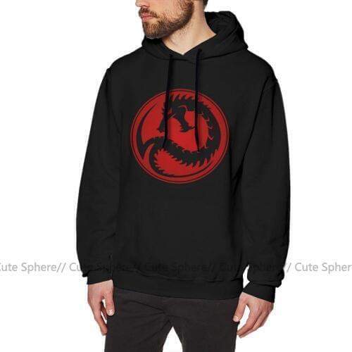 Battletech Hoodie Draconis Combine Pride Hoodies Cotton Big Pullover Hoodie Blue Long Loose Fashion Men Winter Hoodies