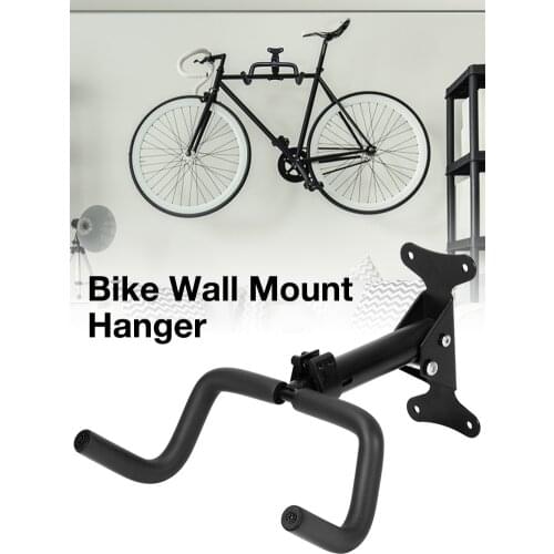 Bicycle Wall Mount Hanger 360 Degree Rotating Foldable Bicycle Storage Hook Fully Wrapped Sponge To Prevent Rubbing
