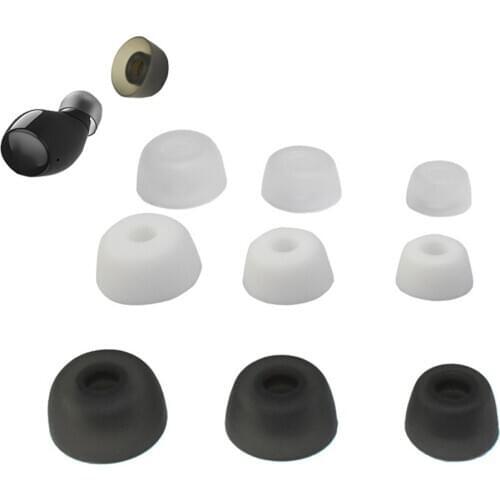 In-Ear Ear Tips Silicone Comfortable Painless Ear Sleeve S M L for Jabra Elite 75t/ 65t/ Active/ Sport Evolve Wireless Earphones