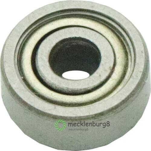 10 pieces. 623ZZ 3x10x4 mm bearing miniature ball shielded radial bearings silver