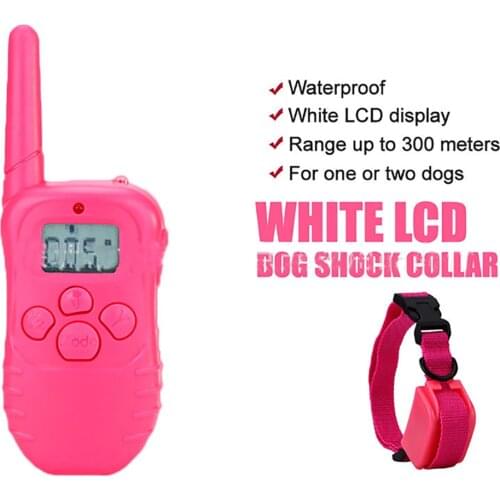 100 PCS Automatic barking control 100-speed electronic dog training device, pet training device, remote control dog training dev