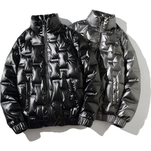 2021 Mens Jacket White Duck Down Thicken Warm Casual Winter Jackets Coat Mens Down Coat Korean Style Trendy Outerwear Size 5Xl