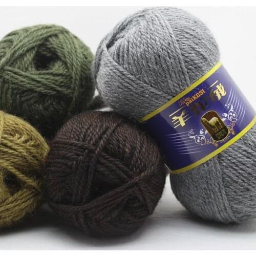 3pcs Alpaca Wool Hand Knitting Hat Coat Hook Knitting Scarf Hair Wholesale Knitting Chunky Yarn 100g Yarn