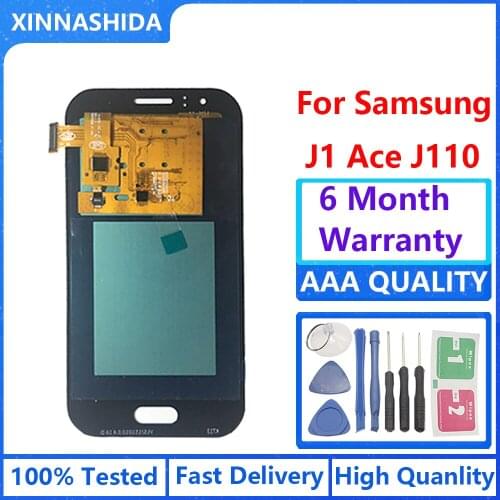 AMOLED LCD Display 100% Tested Working Touch Screen Assembly For Samsung Galaxy J1 Ace J110 SM-J110F J110H J110FM