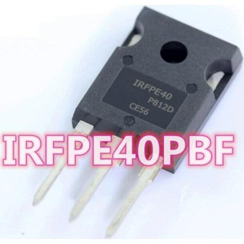 Good quality IRFPE40PBF IRFPE40 TO-247 5.4A 800V Power MOS field effect tube Free shipping