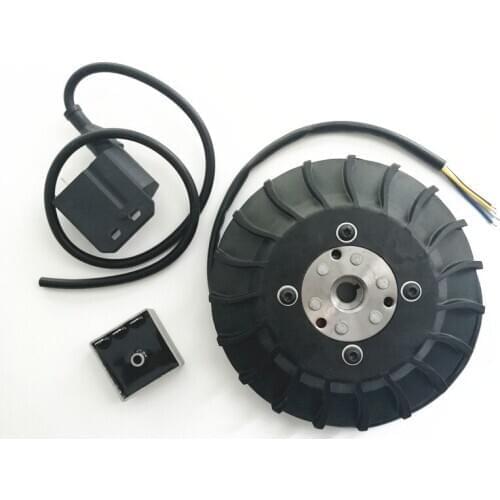 FLYWHEEL COIL 19MM 12V for VESPA ET3 125 PK 50 HP XL S Special L-R-N PRIMAVERA with Ignition Coil 4YV-H1910-00 Voltage Regulator