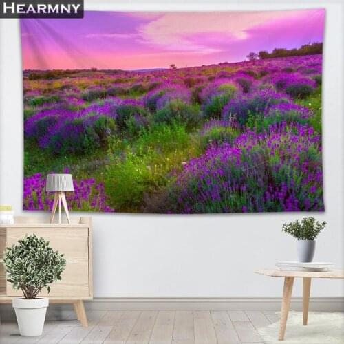 Custom Lavender Wall Tapestry Home Decorations Wall Hanging Forest Tapestries For Bedroom 130x150CM,140x250CM