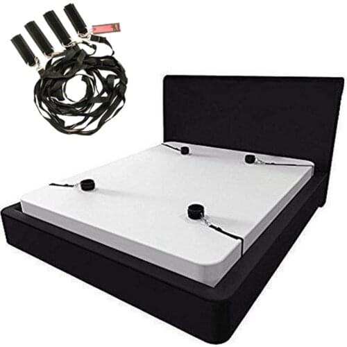 Couples Handcuffs Bdsm Bondage Set Under Bed BDSM Sex Toys For Woman Bondage Restraint Strap System Adults Wrists & Ankle Cuffs