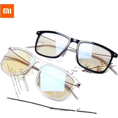 Original Xiaomi Mijia Anti-Blue Mi computer Glasses Pro Anti Blue Ray UV Fatigue Proof Eye Protector Mi Home Glass