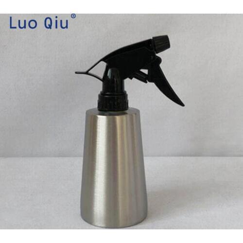 350ML Stainless Steel Oiler Oil Spray Bottle Fuel Injector Sprayer Pot Gravy Boats Kitchen Tool Injection BBQ useful 5 pcs/lot