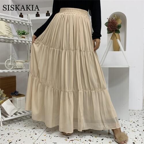 Женские юбки с высокой талией Siskakia China At AliExpress