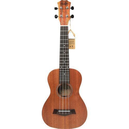 21 Inch Ukulele Mahogany Soprano Beginner Ukulele Guitar Dolphin Pattern Ukulele Mahogany Neck Delicate Tuning Peg 4 S