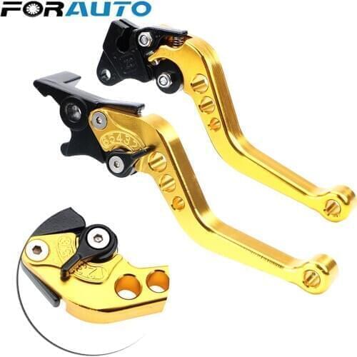 1 Pair Universal Fit for Motorbike Modification CNC Motorcycle Clutch Drum Brake Lever Handle Alloy Motorcycle Brake Handle