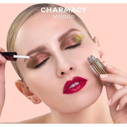 CHARMACY Insane Shifters Liquid Eyeshadow Eye Makeup Metallic Chameleon Pigment Glitter Shiny Eyeshadow Stick Beauty Cosmetic
