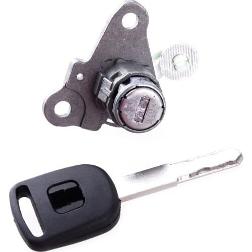 Car Left Door Lock Cylinder Key Set Anti-theif Accessories Fit for Honda Fit Jazz 2008 2007 2006 2005 2004 2003